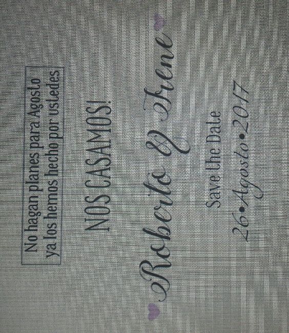 Idea save the date - 1