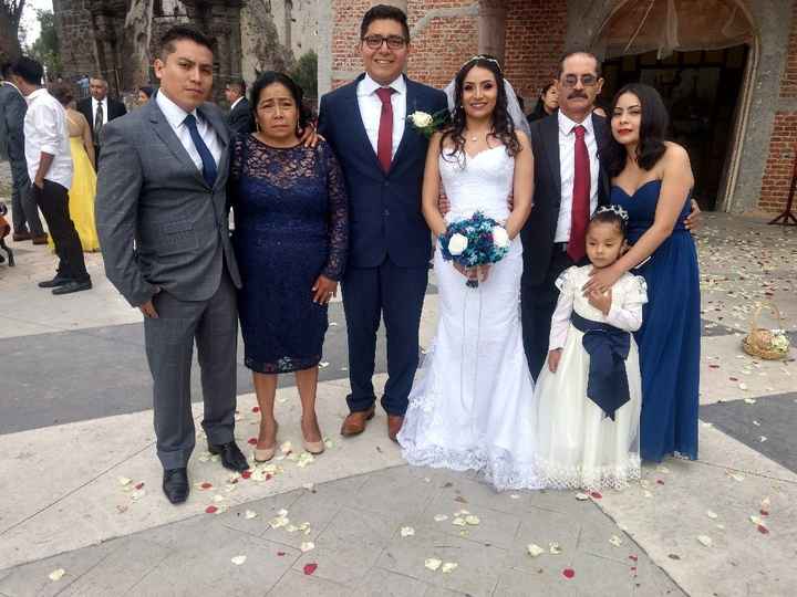 Ya nos casamos oficialmente somos la familia Zamorano Rivera - 3