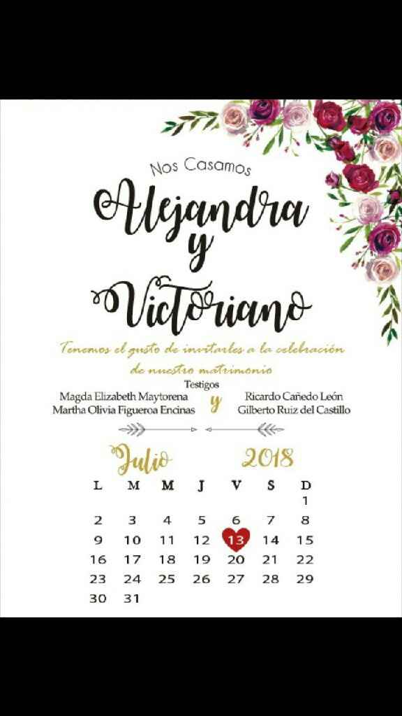 Elecciones 2018 - Invitaciones - 1