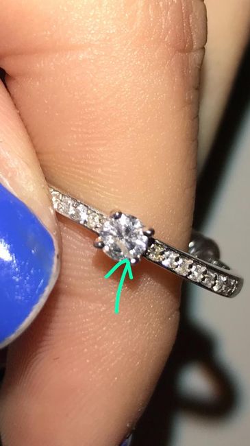 Mi anillo tiene una rayaaa!! 1