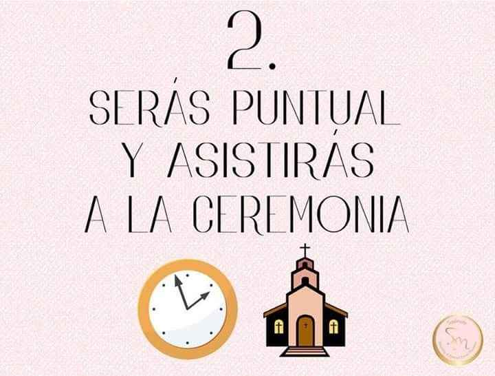 mandamientos de la boda - 3