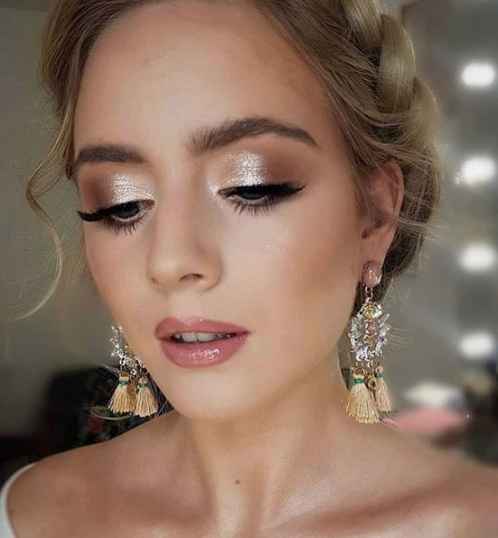 Maquillaje bello.