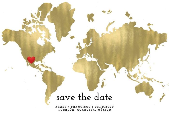 Save the Dates? Invitaciones? 1