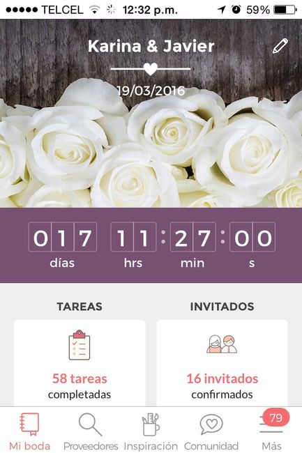 Tu presupuesto de boda es - ¿Cuánto falta para tu boda? - 1