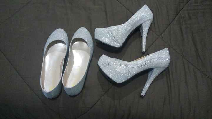 Zapatos con glitter para el día b ¿te atreverías? - 1