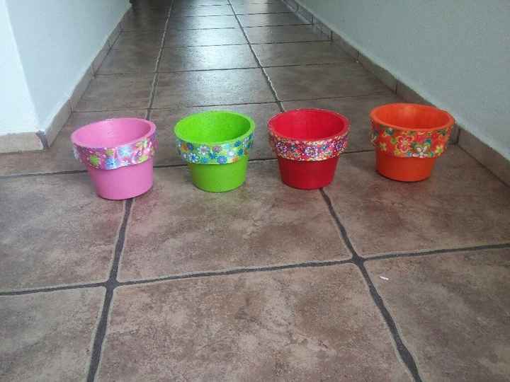 Mis centros de mesa hawaianos!!! : o - 2