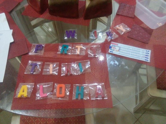 Mis recuerditos despedida hawaiana!!! - 2