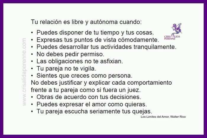 Cómo debe ser una relación perfecta