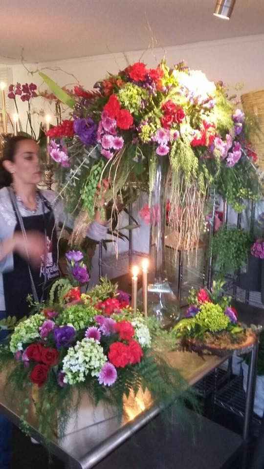 Flores para mesa largos con adicionales