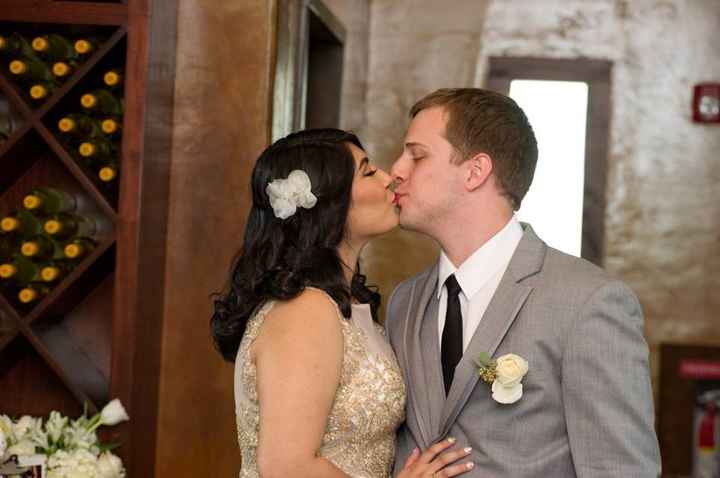 Puede besar a la novia! 