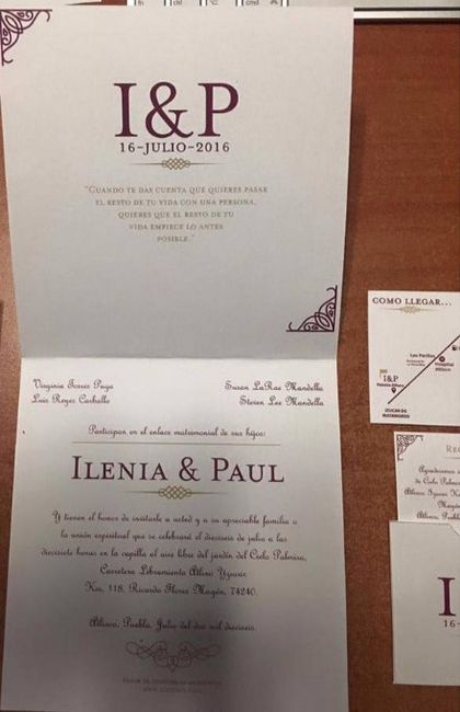 Invitacion por dentro