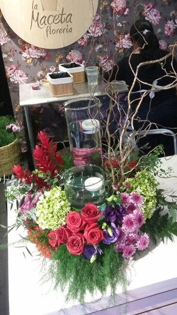 Flores para mesa cortos