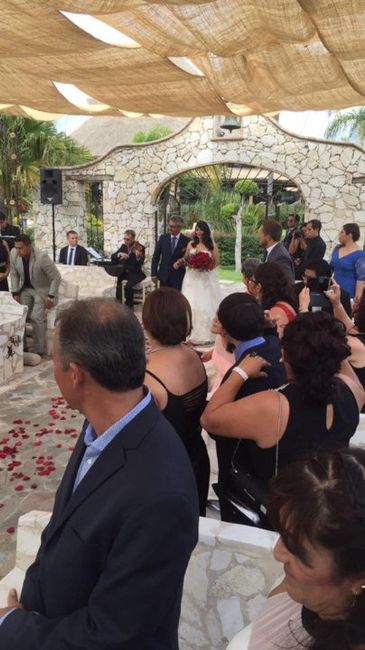 Entrada a la ceremonia