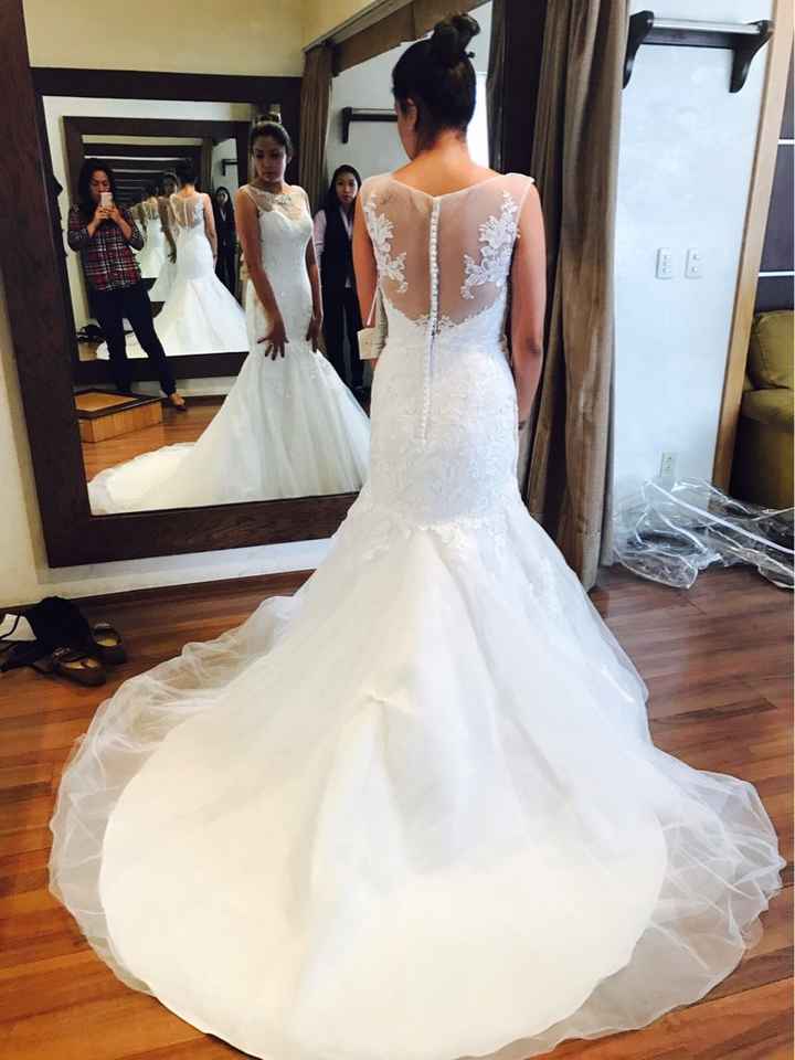 23 días para la boda  y hoy mi prueba de vestido!!! - 1