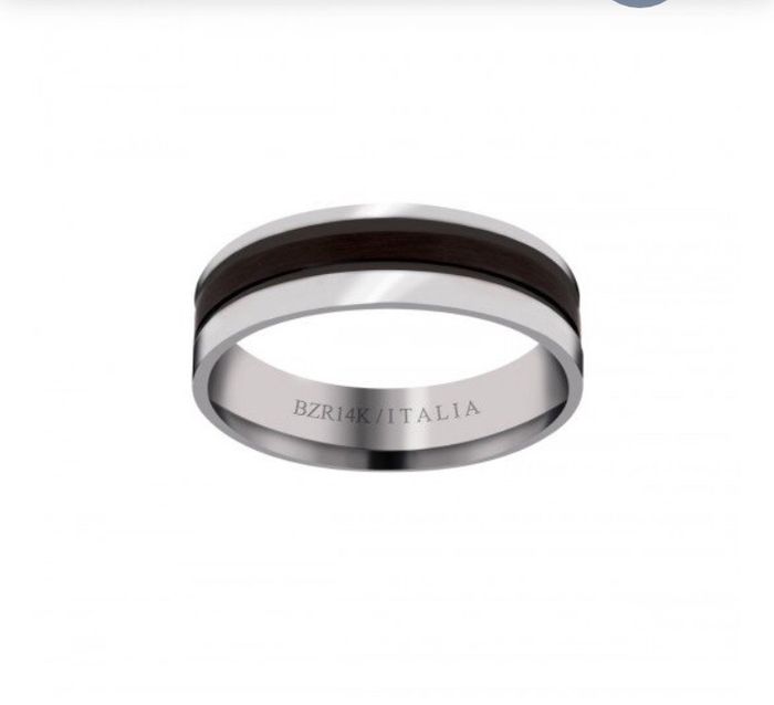 Anillo de Matrimonio con el de Compromiso - 2