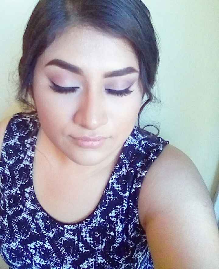 Prueba de maquillaje y peinado - 2