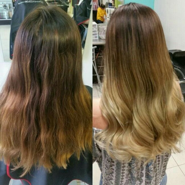 Cabello hermoso con babylights y balayage - 15