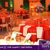 Decoración para la recepción social