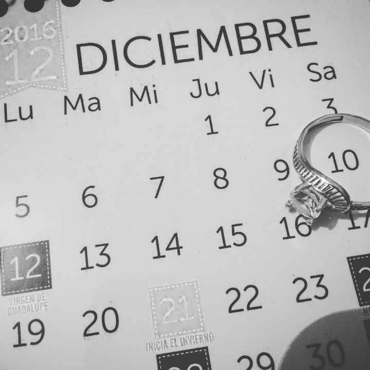 Fecha del gran día! - 1