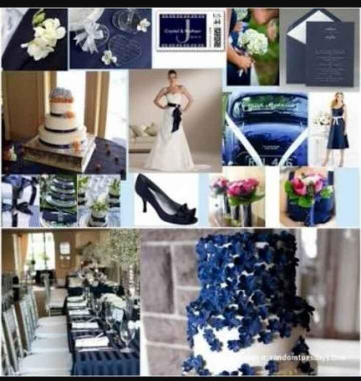Nuestros colores de boda!