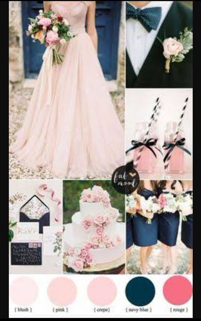 Nuestros colores de boda!