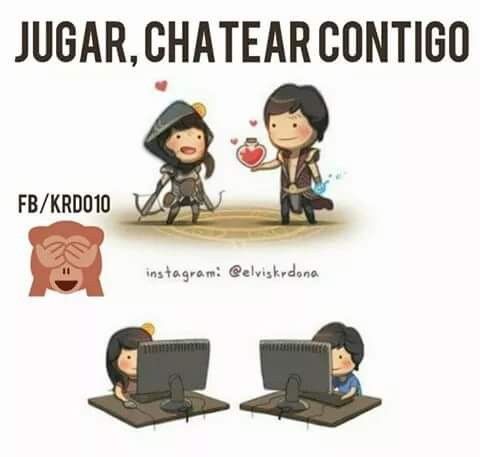 Jugar contigo.