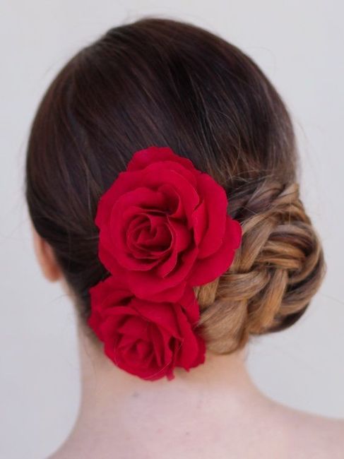 Tocado de Flores Naturales 1