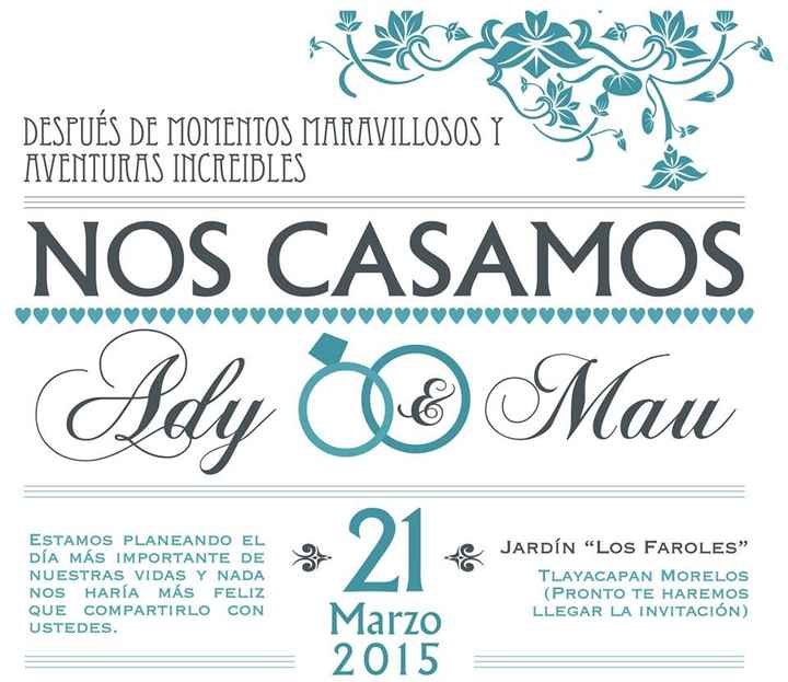 Save the Date