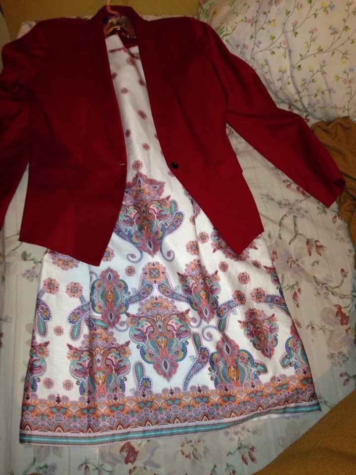Vestidito para la boda civil  - 1