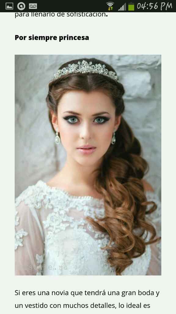 Mi prueba de peinado y maquillaje.... no me gustó! - 3