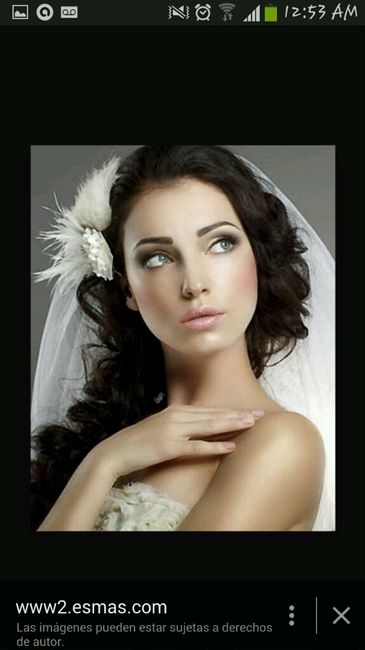 Mi prueba de peinado y maquillaje.... no me gustó! - 2