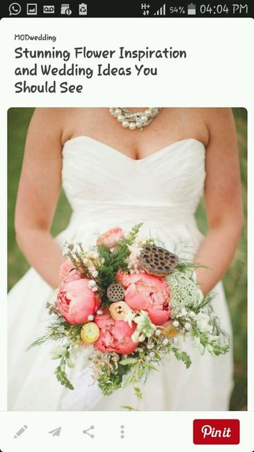 Ramos de novia rehidratados - 2