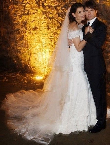 Katie Holmes wedding dress