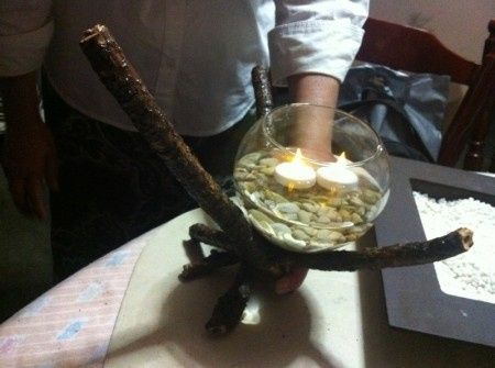 Centro de mesa otoño