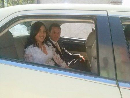 En el auto