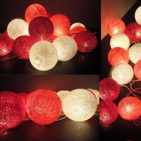 Rojo-coral decoración