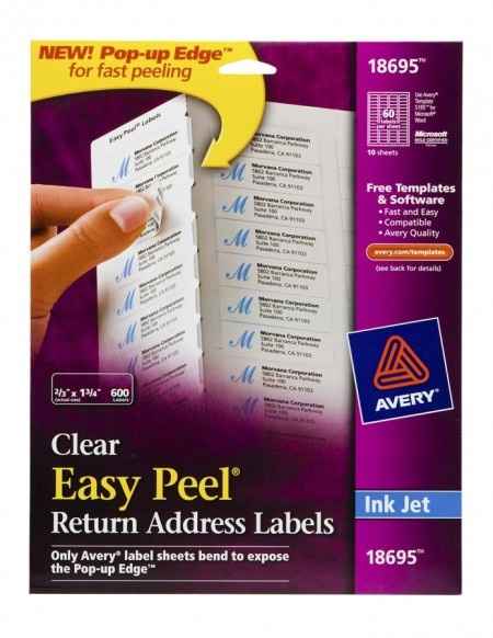 Avery labels