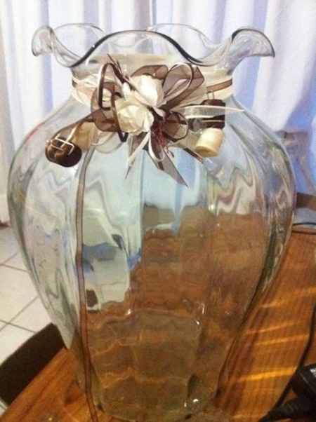 Jarrón de cristal