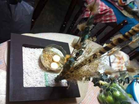 Centro de mesa otoño