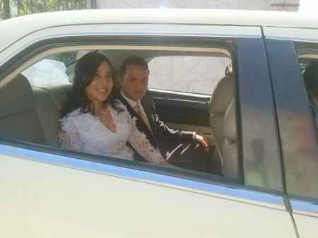En el auto