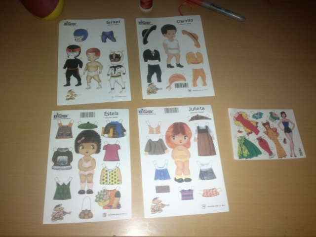 Muñequitas recortables