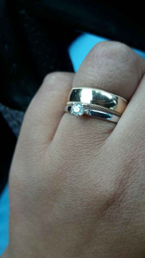  Anillos oro diferente - 1