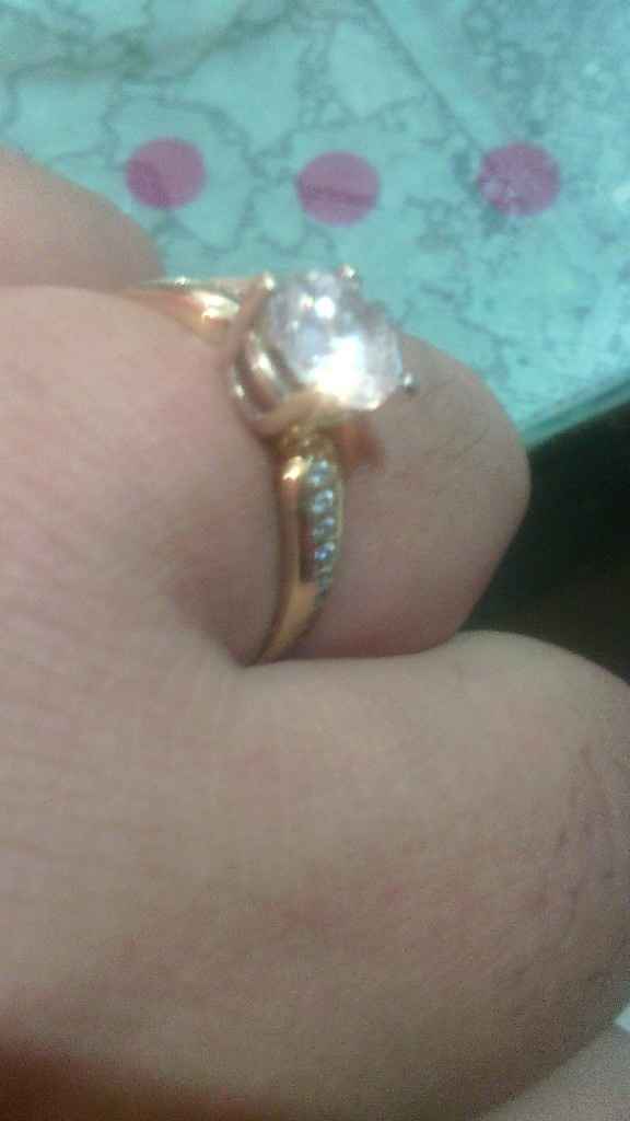 Mi dia, mi sorpresa, mi anillo. - 1
