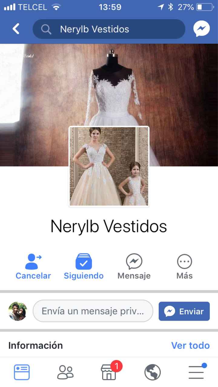 Compra de vestido por internet - 1