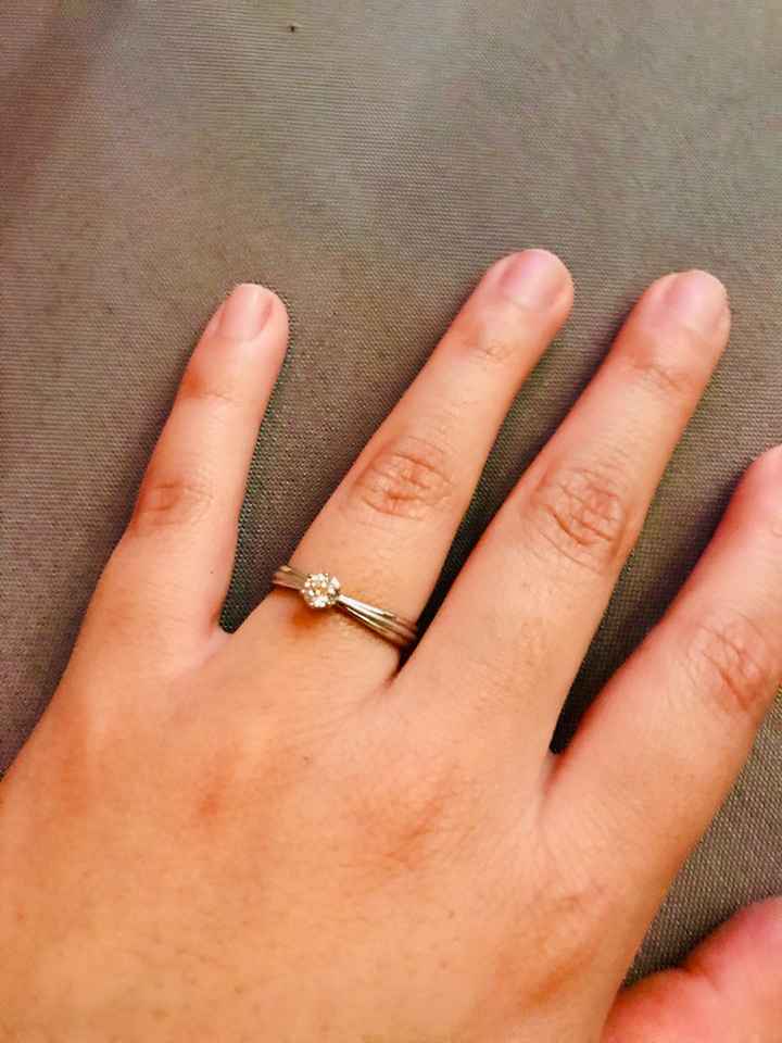 Si hubieras podido elegir el anillo de compromiso.. - 1