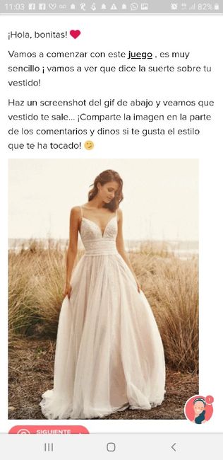 Haz screenshot y descubre tu vestido 22