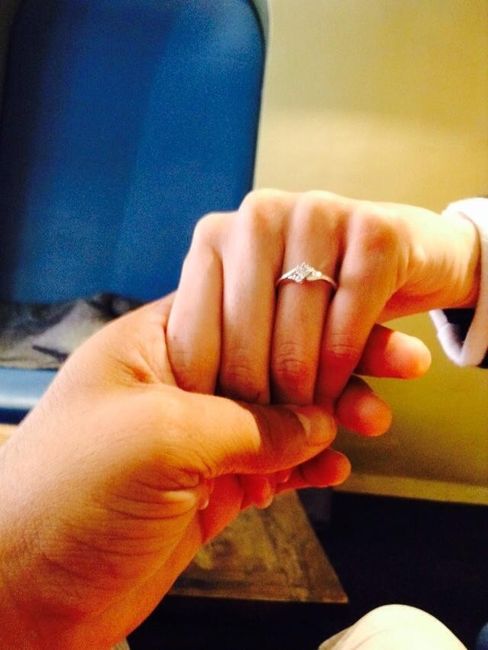 Mi anillo de compromiso!!