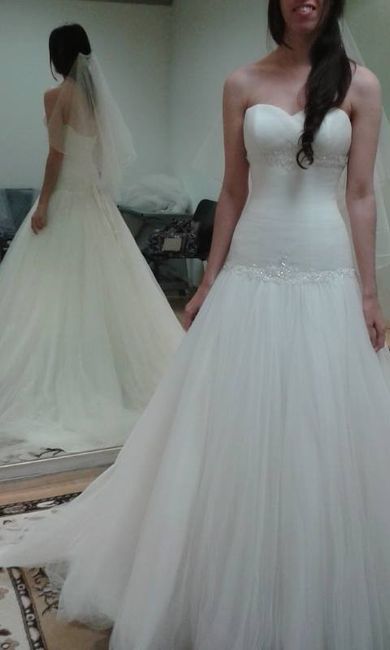 Mi vestido de novia!