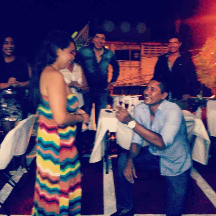 pedida de mano :D