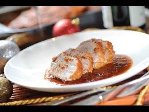 cuete en salsa de chipotle y piloncillo